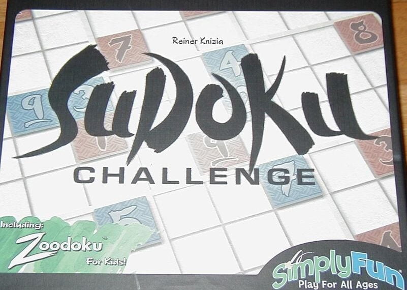 Sudoku Challenge (2006) Board Game
