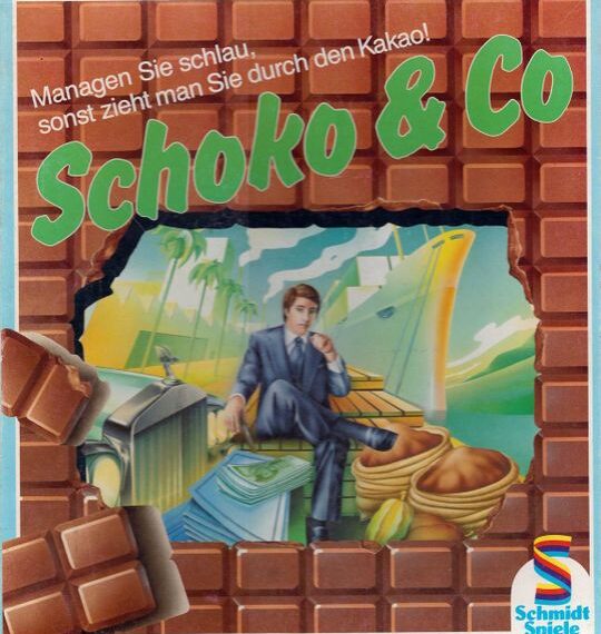 Schoko & Co. (1987) Board Game
