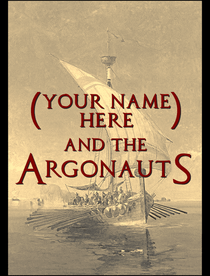 (Your Name Here) and the Argonauts (2012) Board Game