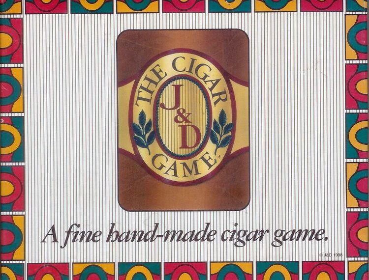 The Cigar Game (1998) Board Game
