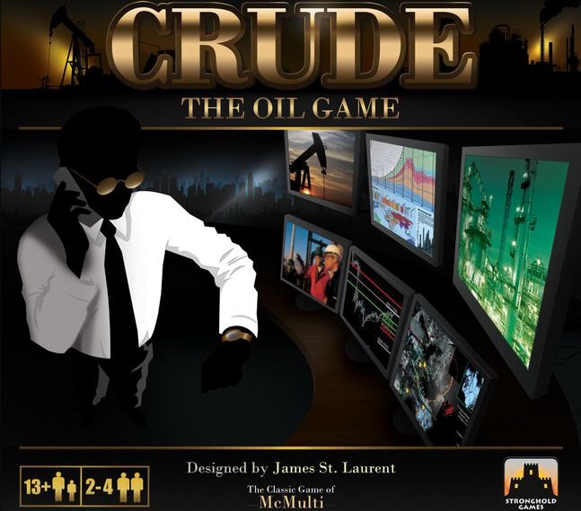 Crude: The Oil Game (1974) Board Game