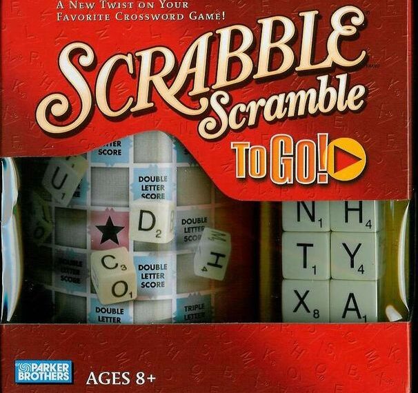 Scrabble Scramble (2005) Board Game