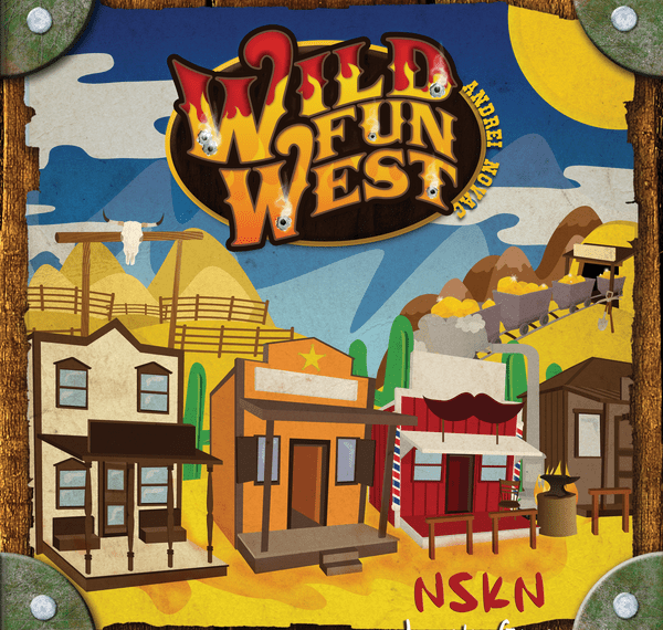 Wild Fun West (2012) Board Game