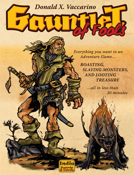 Gauntlet of Fools (2012) Board Game