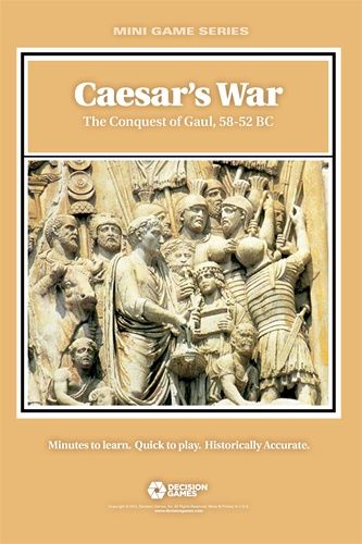 Caesar’s War: The Conquest of Gaul, 58-52 BC (2012) Board Game