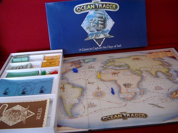 Ocean Trader (1988) Board Game