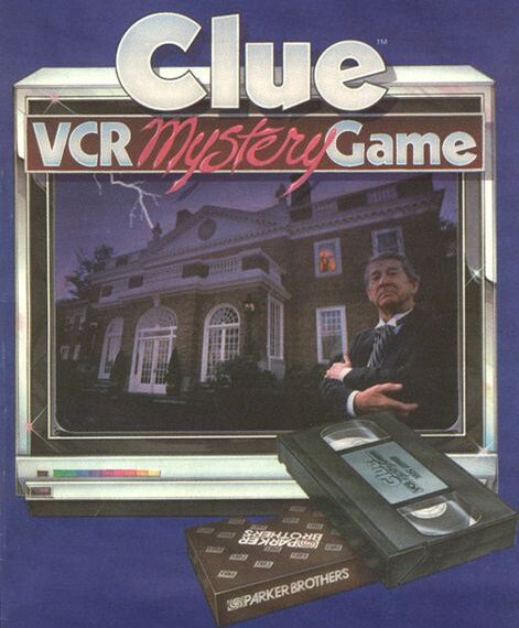 Clue VCR Mystery Game (1985) Board Game