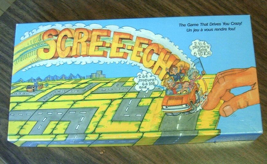 Scre-e-ech! (1989) Board Game