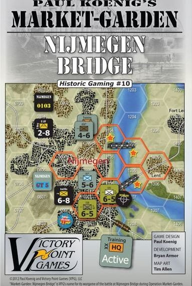 Paul Koenig’s Market Garden: Nijmegen Bridge (2012) Board Game
