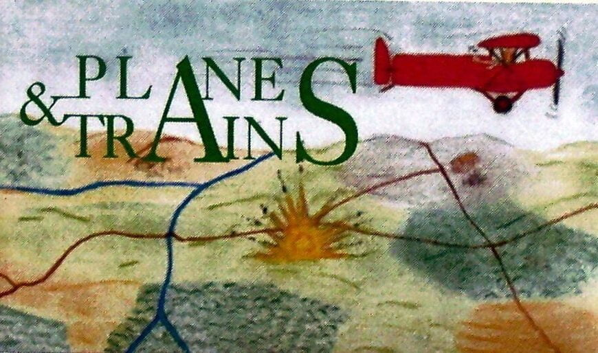 Roads & Boats: Planes & Trains (2001) Board Game