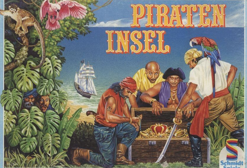 Pirate Island (1984) Board Game