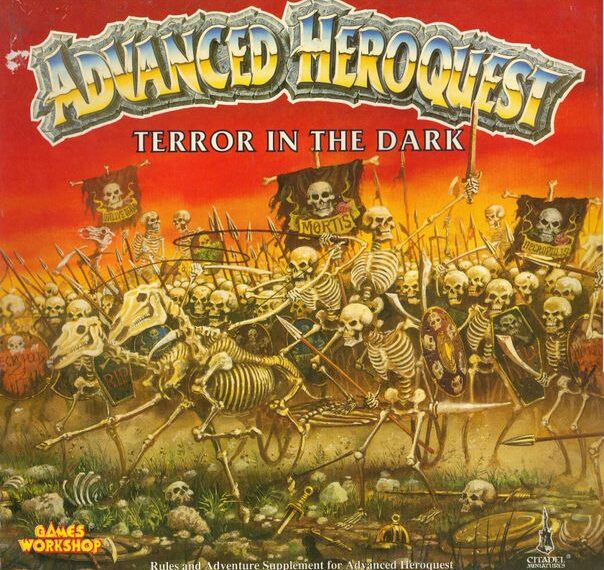 Advanced Heroquest: Terror in the Dark (1991) Board Game