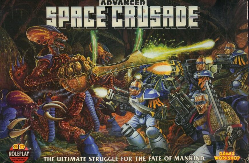 Advanced Space Crusade (1990) Board Game