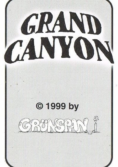 Canyon: Grand Canyon (1999) Board Game