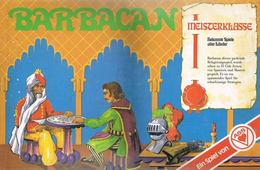 Barbacan (1973) Board Game