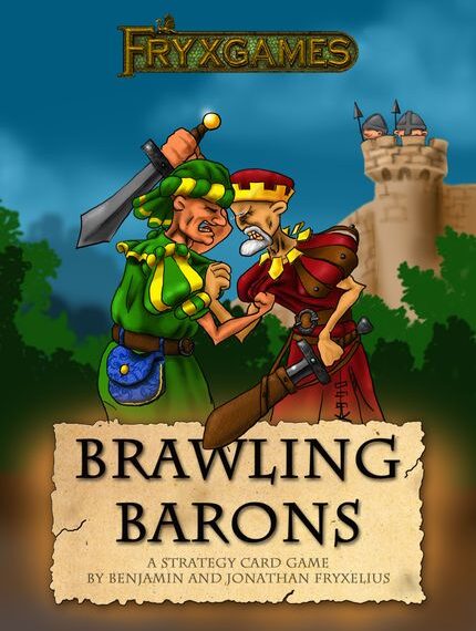 Brawling Barons (2012) Board Game