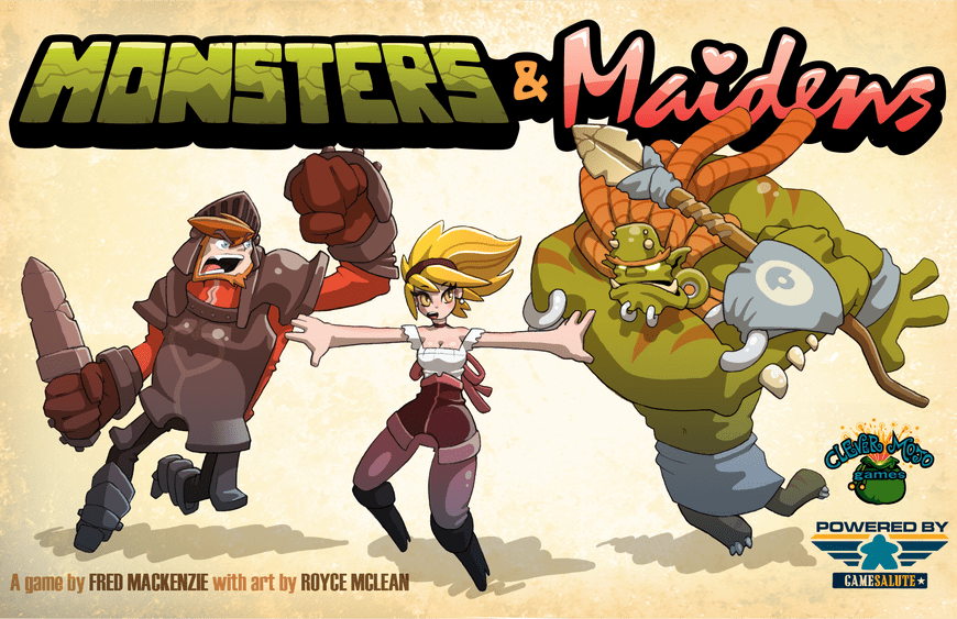 Monsters & Maidens (2014) Board Game