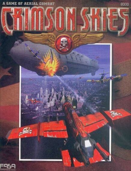 Crimson Skies (1998) Board Game
