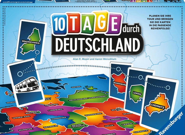 10 Tage durch Deutschland (2012) Board Game