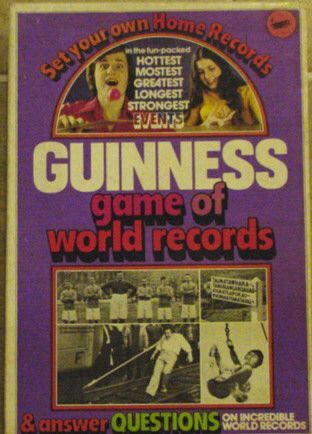 Guinness Game of World Records (1975) Board Game