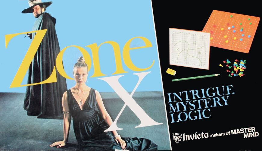 Zone X (1975) Board Game