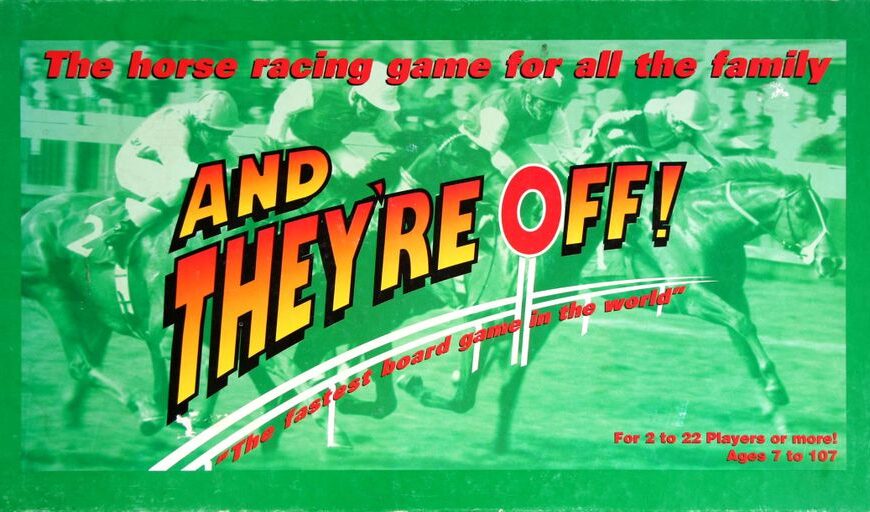 And They’re Off! (1993) Board Game