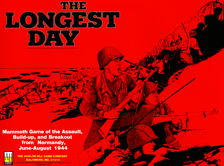 The Longest Day (1979) Board Game