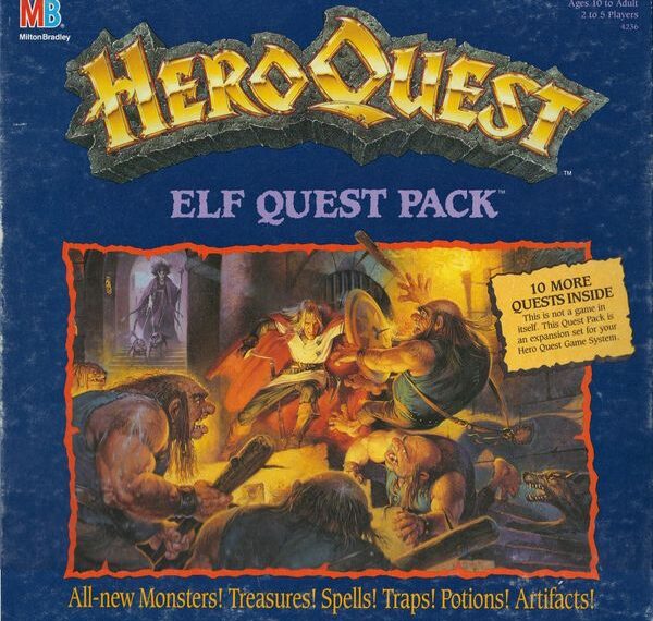 HeroQuest: Elf Quest Pack (1992) Board Game
