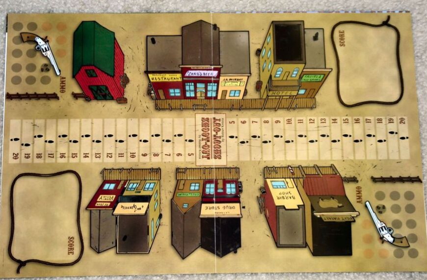 Shoot Out (1995) Board Game