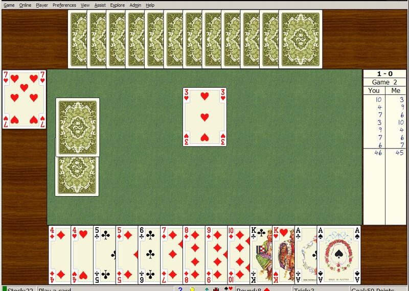 German Whist (1894) Board Game