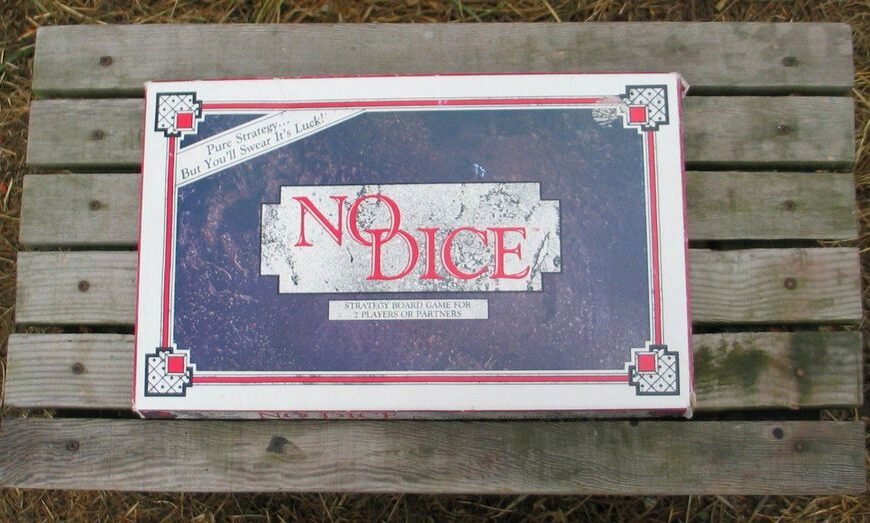No Dice (1987) Board Game