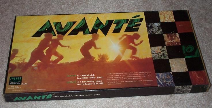 Avanté (1967) Board Game