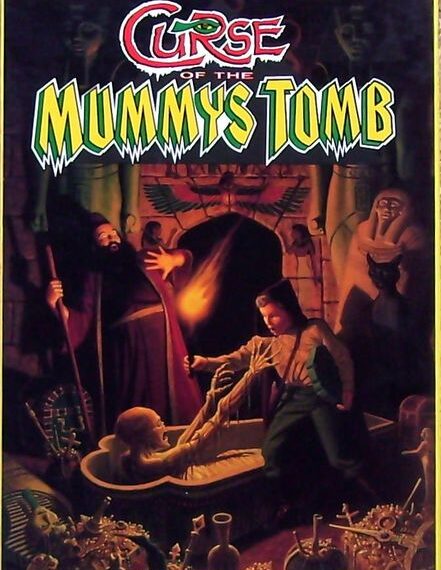 Curse of the Mummy’s Tomb (1988) Board Game