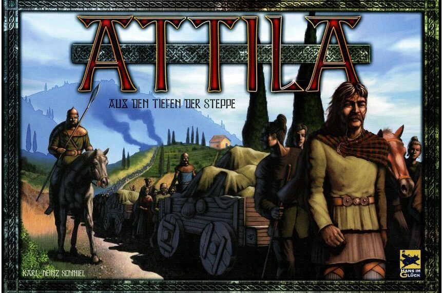 Attila (2000) Board Game