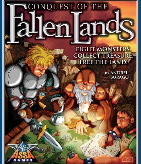 Conquest of the Fallen Lands (2005) Board Game