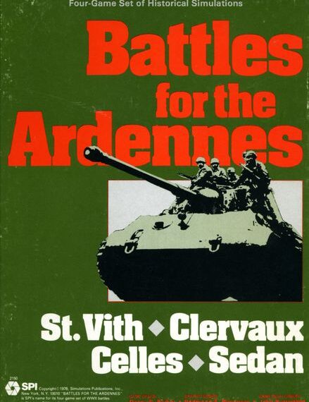Battles for the Ardennes (1978) Board Game