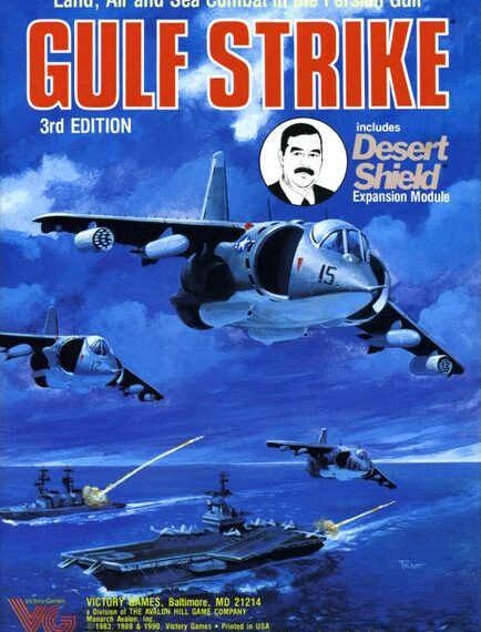 Gulf Strike (1983) Board Game