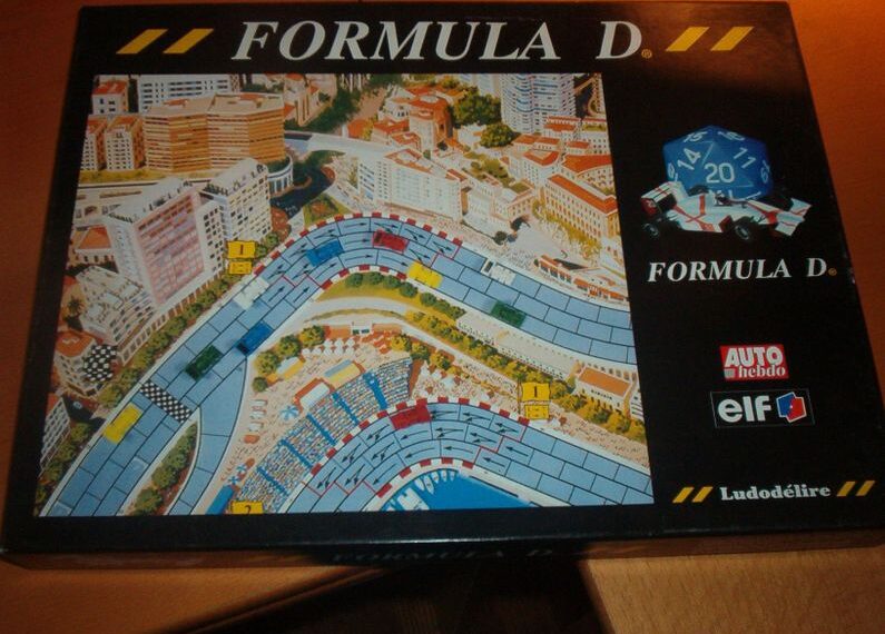 Formula D (1996) Board Game