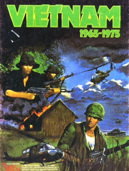 Vietnam 1965-1975 (1984) Board Game