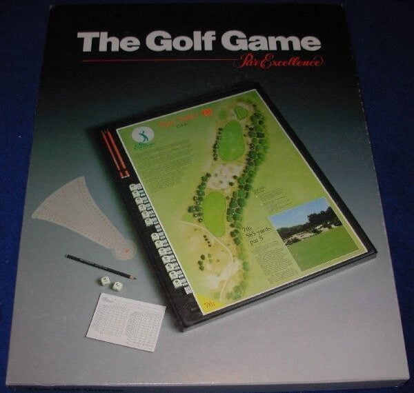 The Golf Game: Par Excellence (1985) Board Game