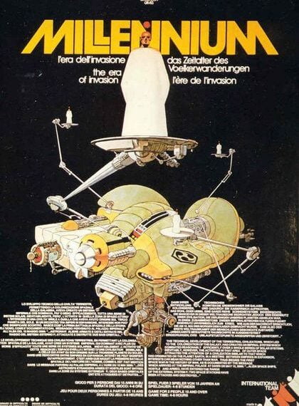 Millennium: The Era of Invasion (1981) Board Game