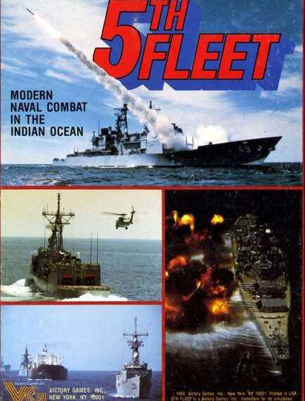 5th Fleet: Modern Naval Combat in the Indian Ocean (1989) Board Game
