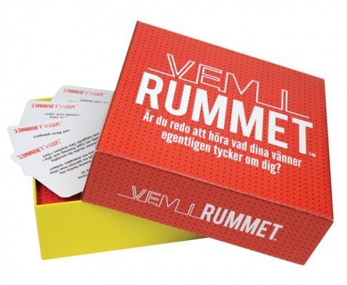 Vem i rummet (2012) Board Game