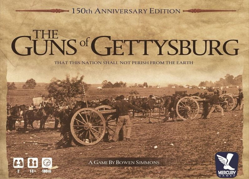 The Guns of Gettysburg (2013) Board Game