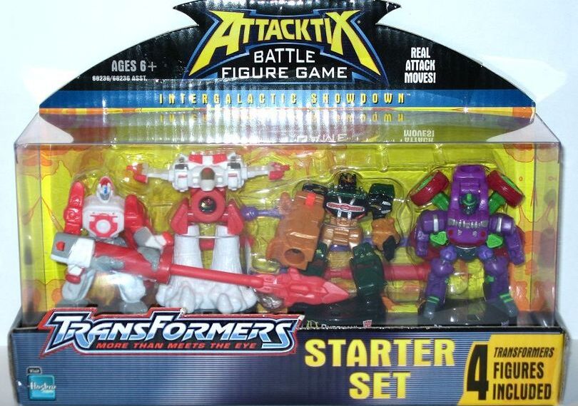Attacktix Battle Figure Game: Transformers (2006) Board Game