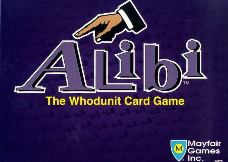 Alibi (1993) Board Game