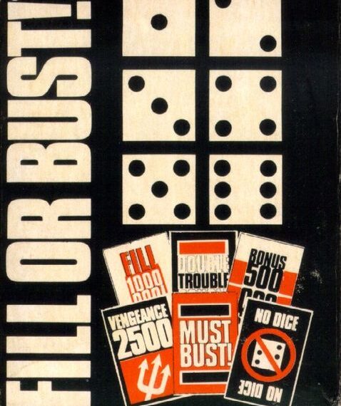 Fill or Bust (1981) Board Game