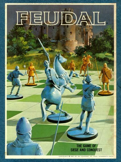 Feudal (1967) Board Game