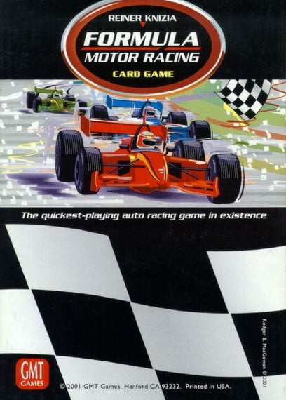 Formula Motor Racing (1995) Board Game