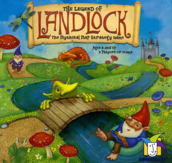 The Legend of Landlock (1995) Board Game